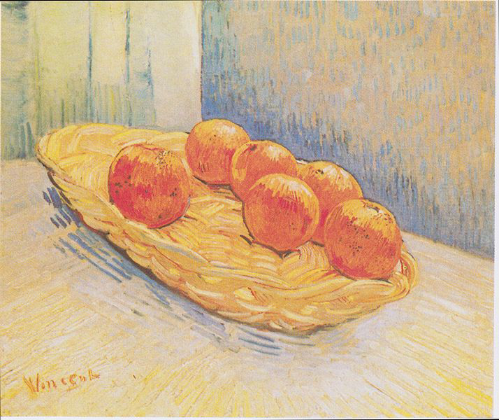 Still Life with Oranges Basket